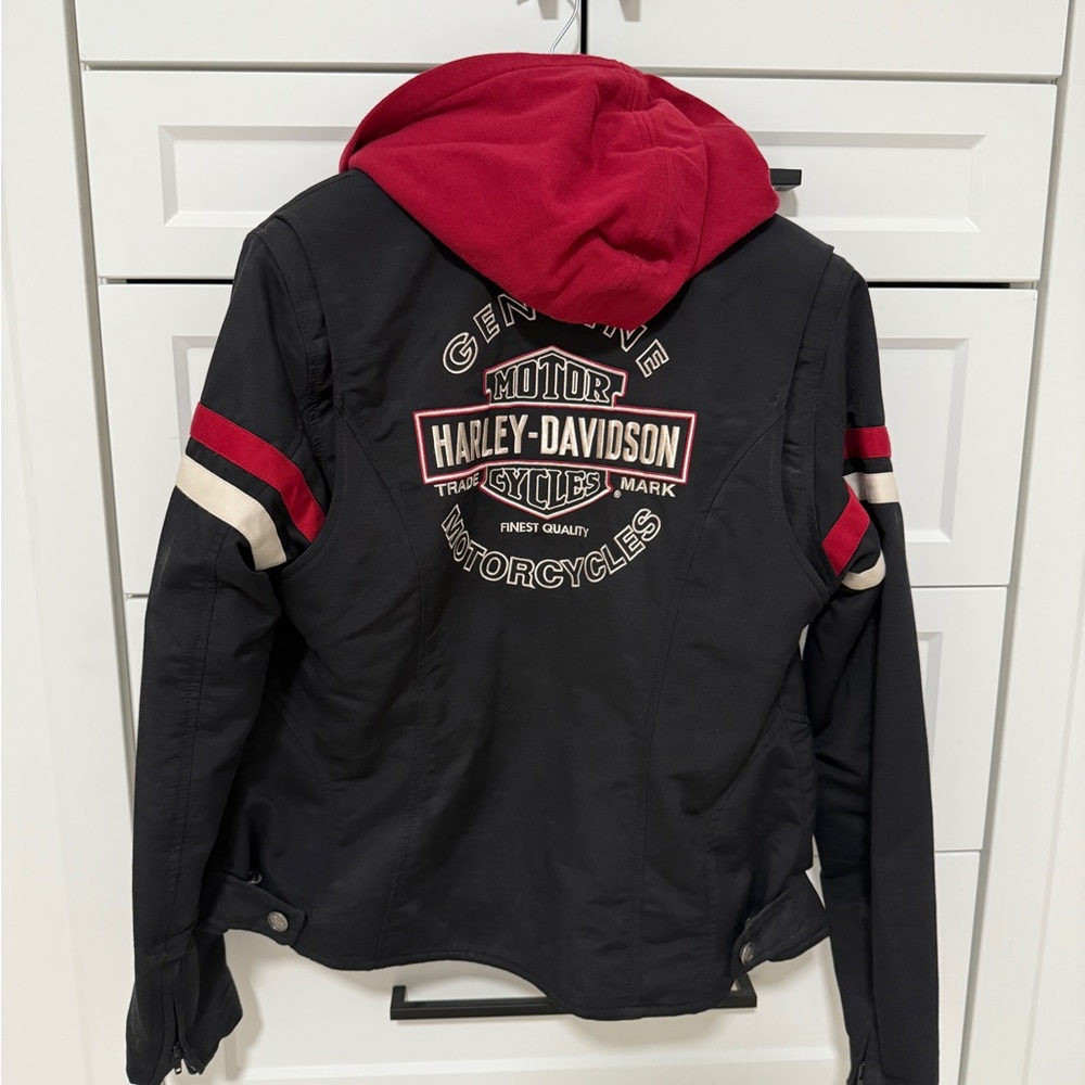 Harley Davidson Jacket Barely Worn! Includes Remo… - image 3